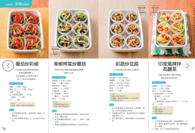 蔬食常備菜日日豐盛Vegan餐桌