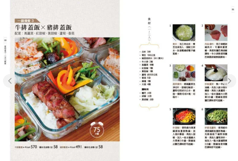 一次做六便當：菜單研究所的省時省力、低醣備餐課